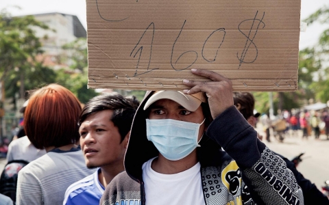 Cambodia protest