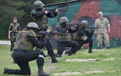 Thumbnail image for A day with Ukraine’s ragtag volunteer fighters