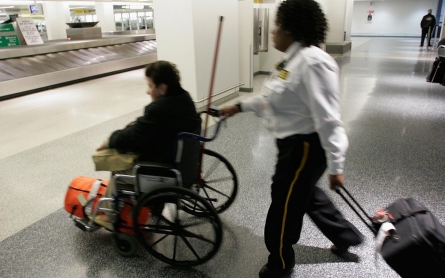 Airlines break too many wheelchairs