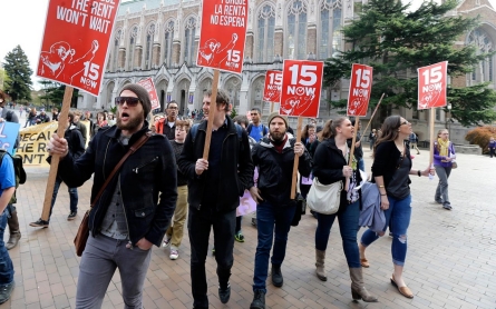 Fighting for $15 on campus