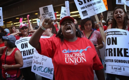 Teachers are striking to save public education