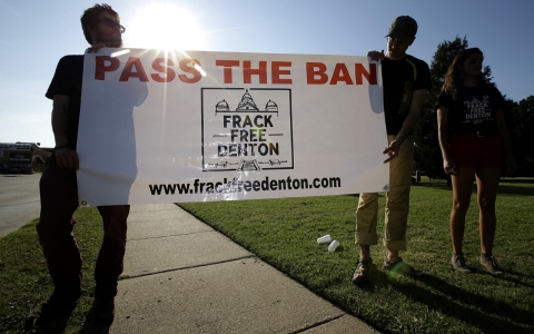 Thumbnail image for Will this be the first Texas city to ban fracking? 