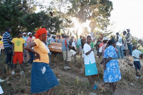 Haiti funeral