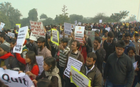 Thumbnail image for Thousands protests as juvenile rapist is released in India