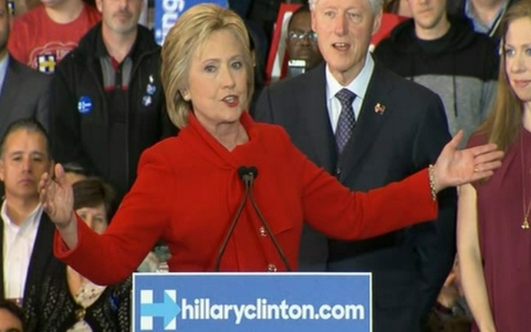 Thumbnail image for Hillary Clinton discusses her tight race in Iowa